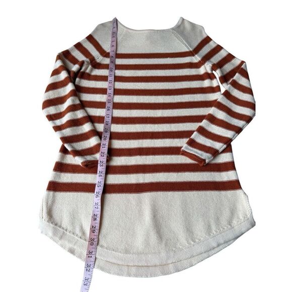 Free People Beach 100% Cotton Striped Renegade Tunic Sweater - Picture 11 of 13